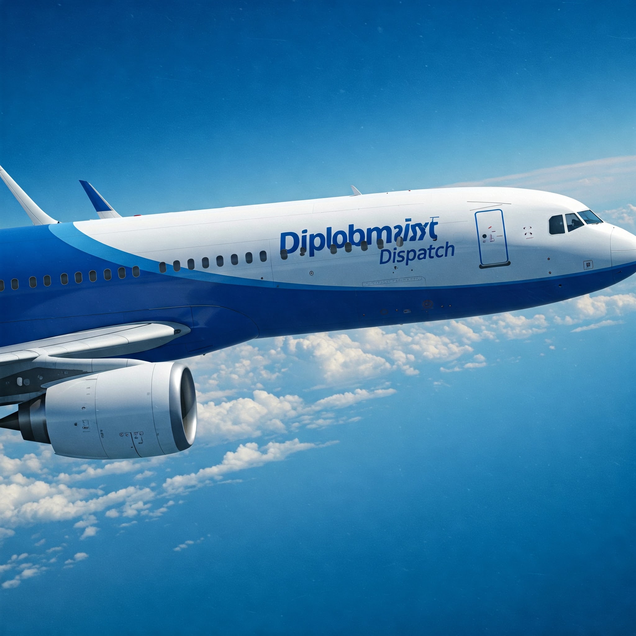 Diplomax airplane